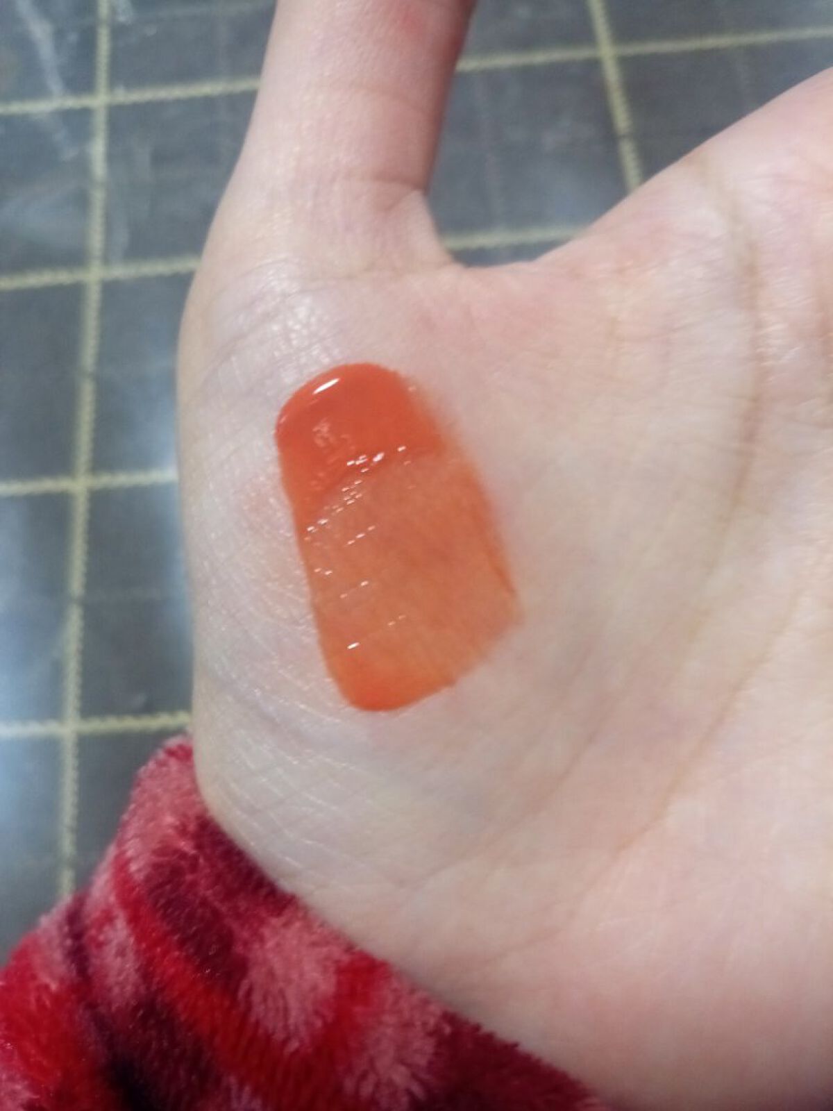 ジェリーイングヌードグロス/Laka/リップグロスを使ったクチコミ（2枚目）