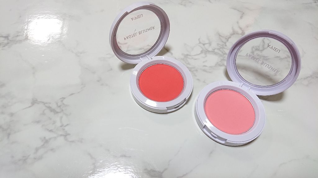 アピュー パステルブラッシャー/A’pieu/パウダーチークを使ったクチコミ（2枚目）