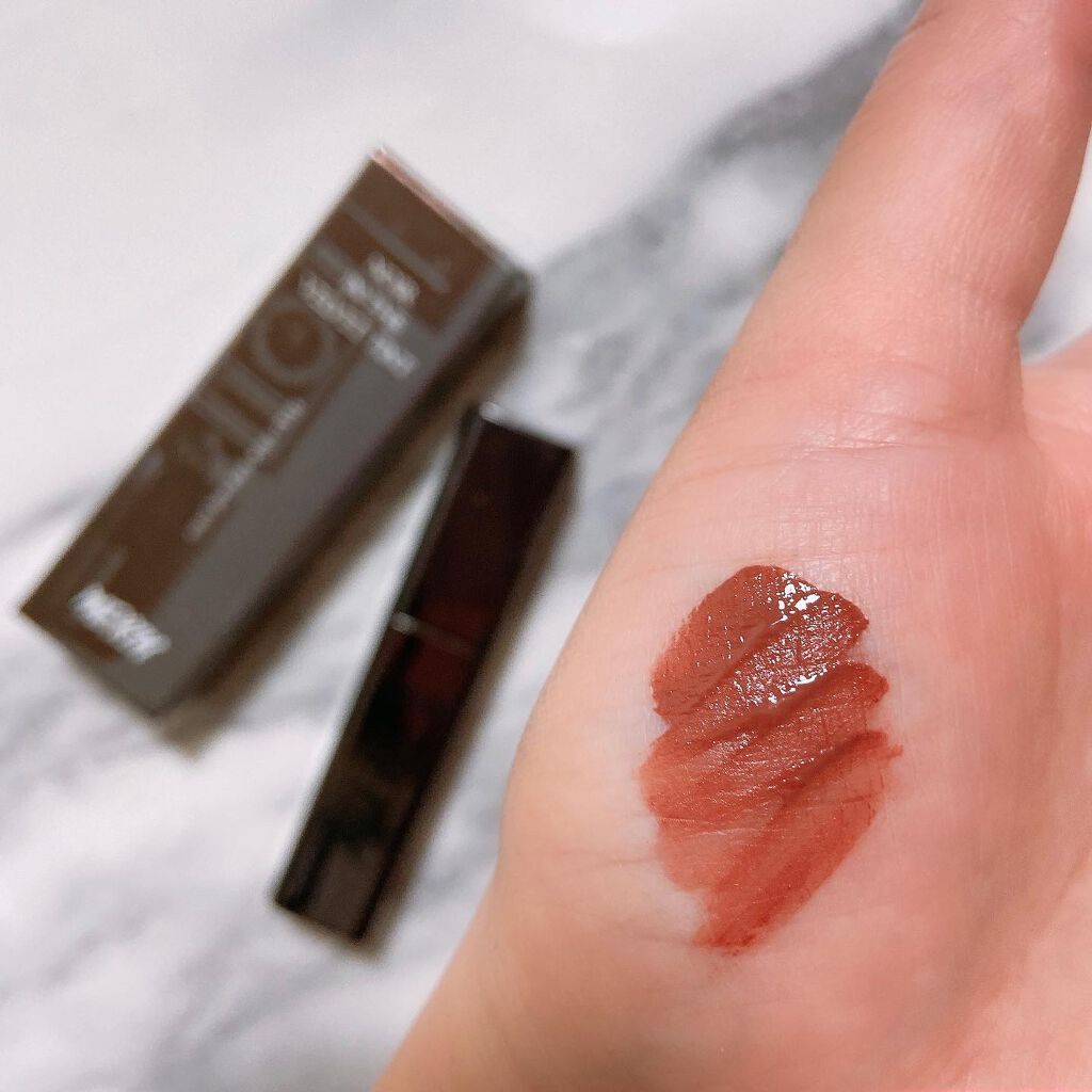 ノワール イン ザ ベルベットティント/MERZY/リップティントを使ったクチコミ(5枚目)