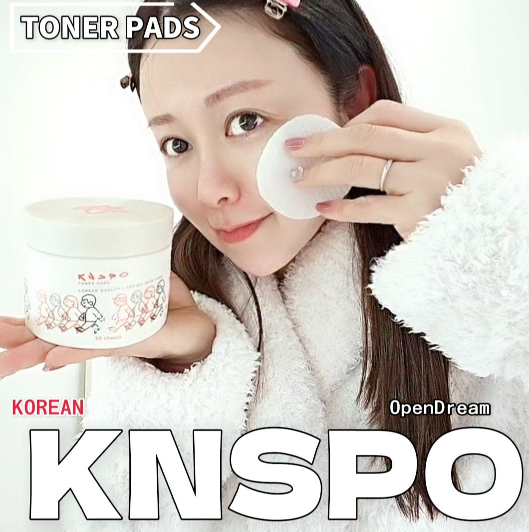 トナーパッド/KNSPO/化粧水を使ったクチコミ(1枚目)