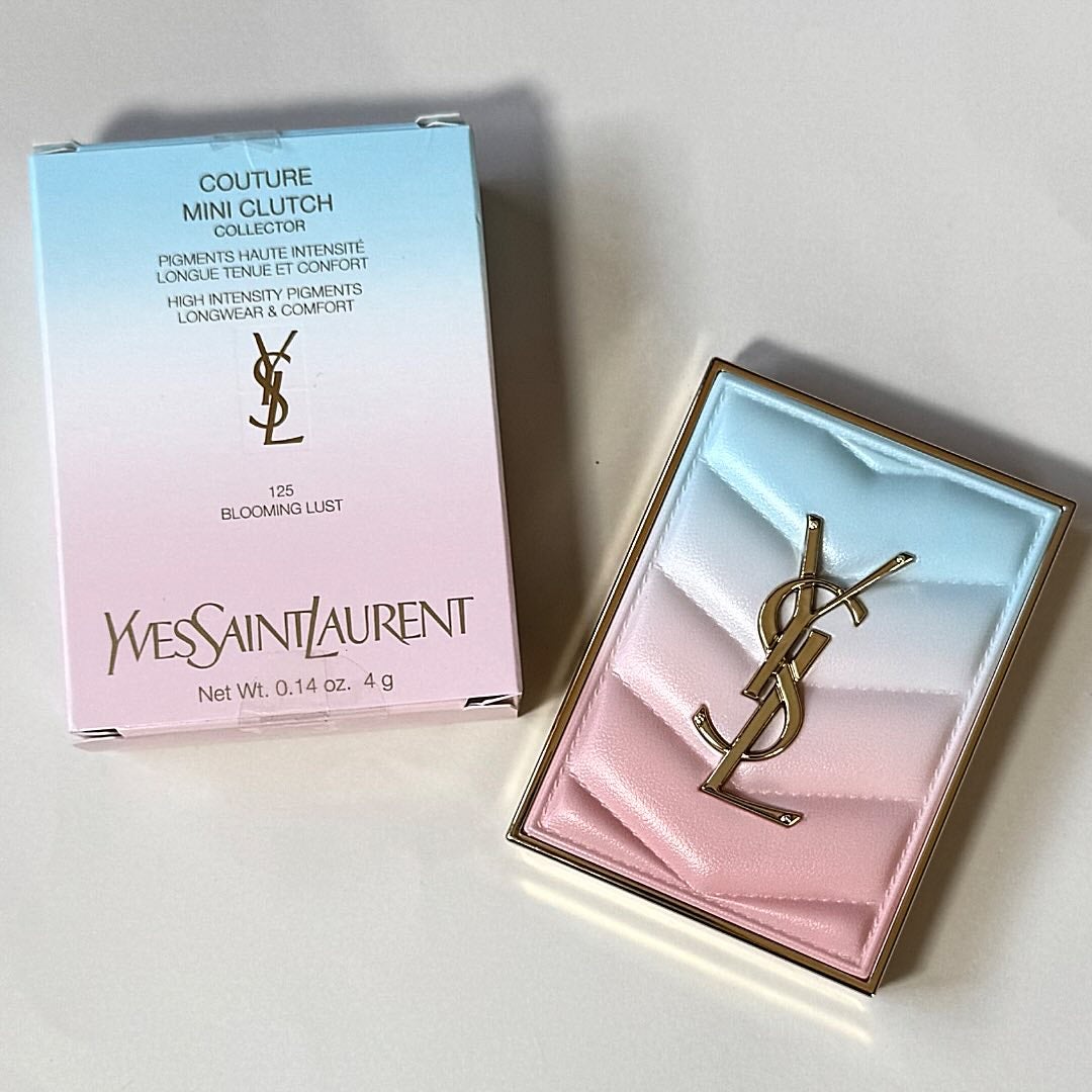 クチュール ミニ クラッチ/YVES SAINT LAURENT BEAUTE/アイシャドウパレットを使ったクチコミ(2枚目)