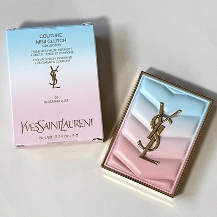 クチュール ミニ クラッチ/YVES SAINT LAURENT BEAUTE/アイシャドウパレットを使ったクチコミ(2枚目)