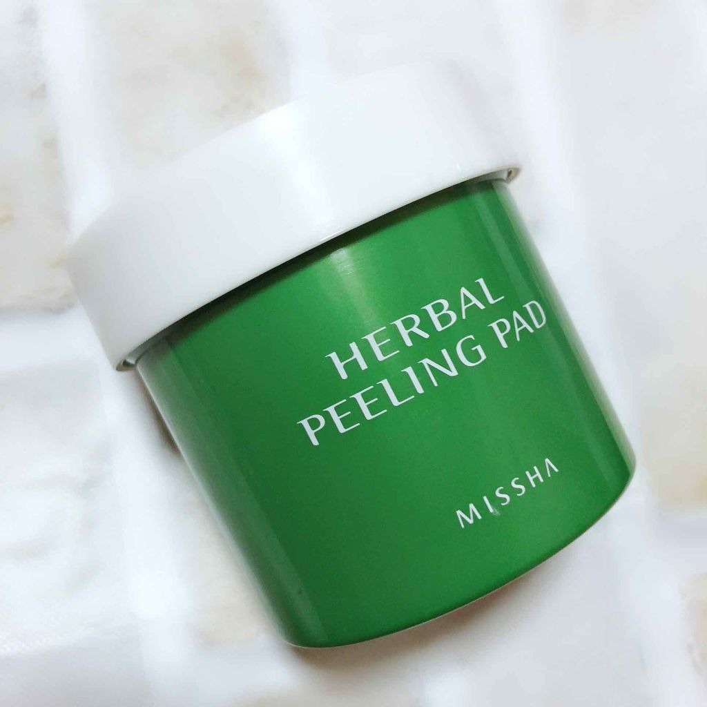 ハーバル ピーリング パッド/MISSHA/トナーパッドを使ったクチコミ（1枚目）