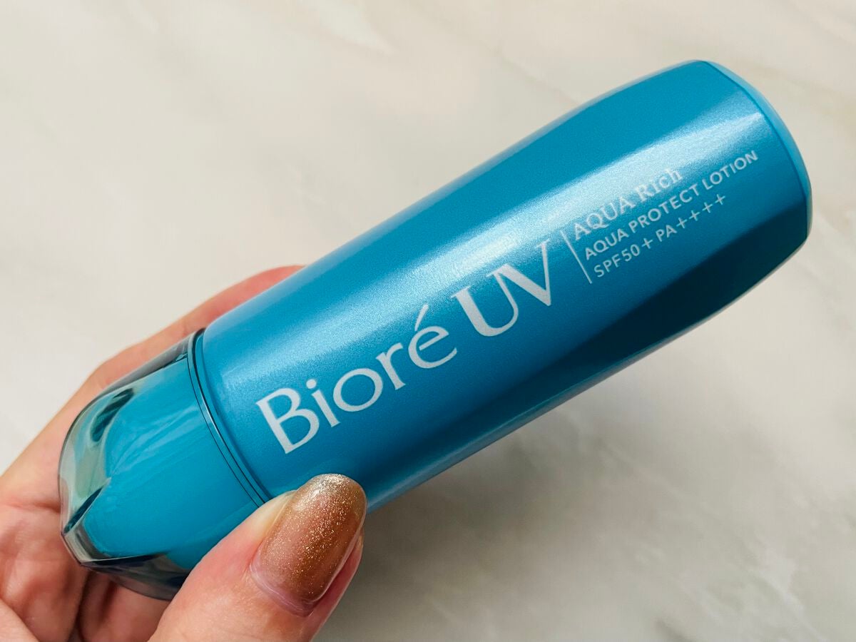 ビオレUV アクアリッチ アクアプロテクトローション(水層パック)/ビオレ/日焼け止めローションを使ったクチコミ(1枚目)
