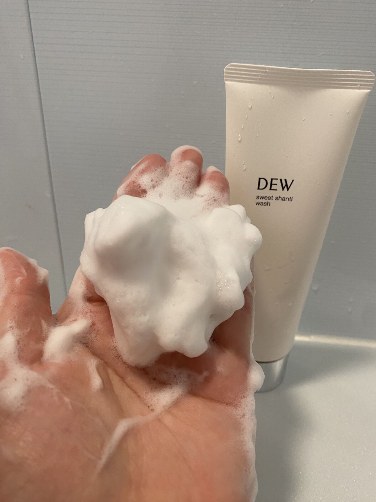 スイートシャンティウォッシュ/DEW/洗顔フォームを使ったクチコミ（3枚目）