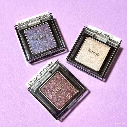 シアー グリッターアイズ/KiSS/単色アイシャドウを使ったクチコミ(9枚目)