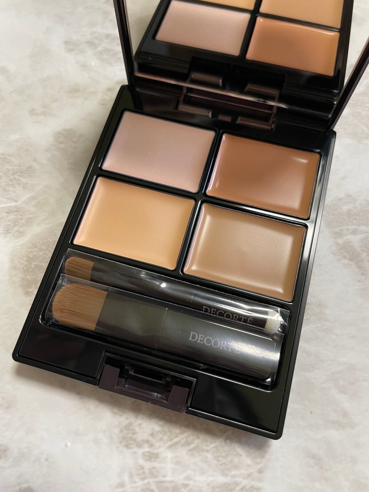 トーンパーフェクティング パレット/DECORTÉ/パレットコンシーラーを使ったクチコミ(1枚目)