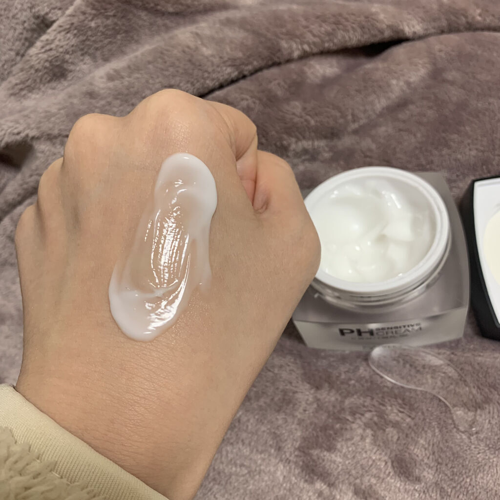 サミュ PHセンシティブクリーム/SAM'U/フェイスクリームを使ったクチコミ（3枚目）