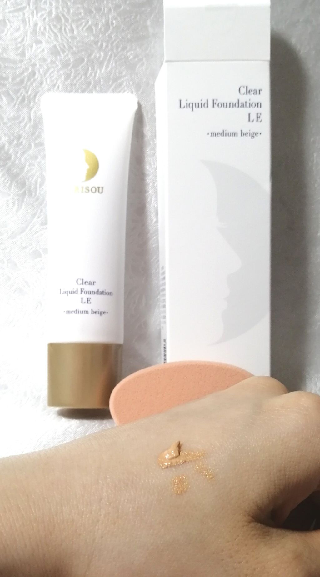 リソウ クリア リキッドファンデーション LE/リソウコーポレーション/リキッドファンデーションを使ったクチコミ(3枚目)