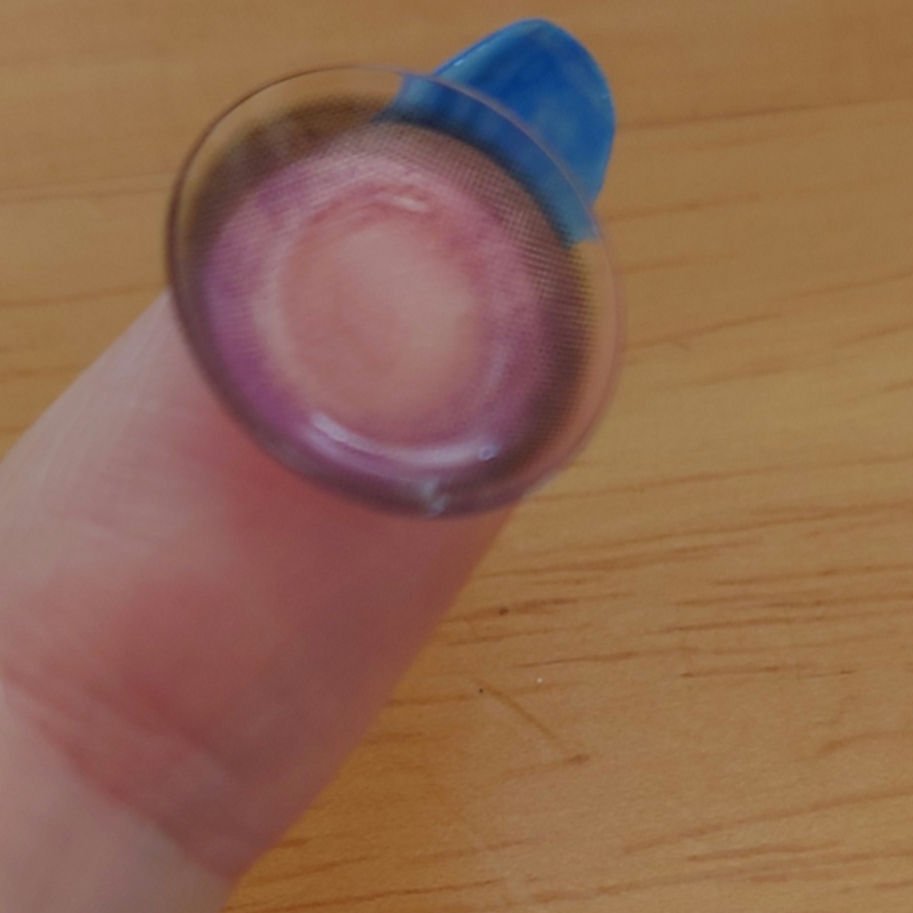 1-DAY Refrear dolemi ロマンスグレープ/Refrear/ワンデー（１DAY）カラコンを使ったクチコミ（3枚目）