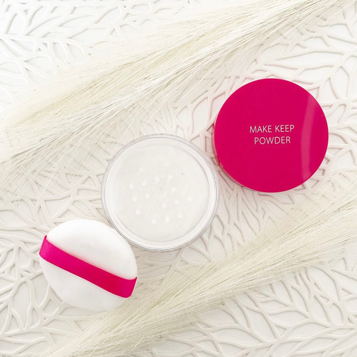 メイク キープ パウダー/コーセーコスメニエンス/ルースパウダーを使ったクチコミ(3枚目)