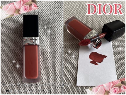 ルージュ ディオール フォーエヴァー リキッド/Dior/口紅を使ったクチコミ(1枚目)
