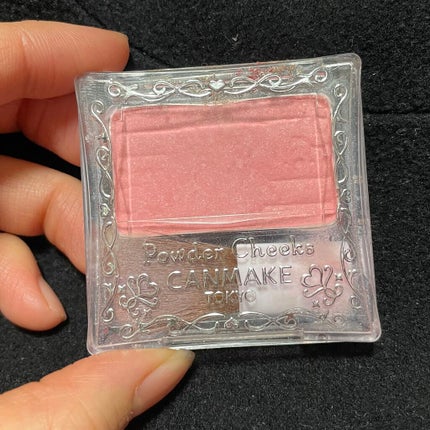 【旧品】パウダーチークス PW20 ロリポップピンク/キャンメイク/パウダーチークを使ったクチコミ(1枚目)