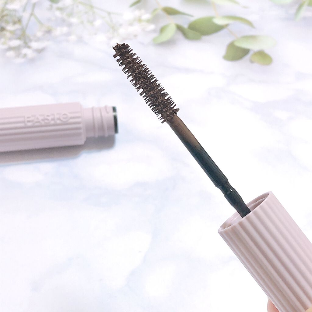 パーマネントカール マスカラ F（ボリューム） 02 ブラウン/FASIO/マスカラを使ったクチコミ（3枚目）