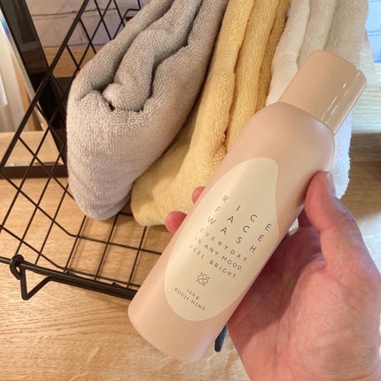 Rie_beauty on LIPS 「KOUJIHIMEライスフェイスウォッシュ@koujihime..」(2枚目)