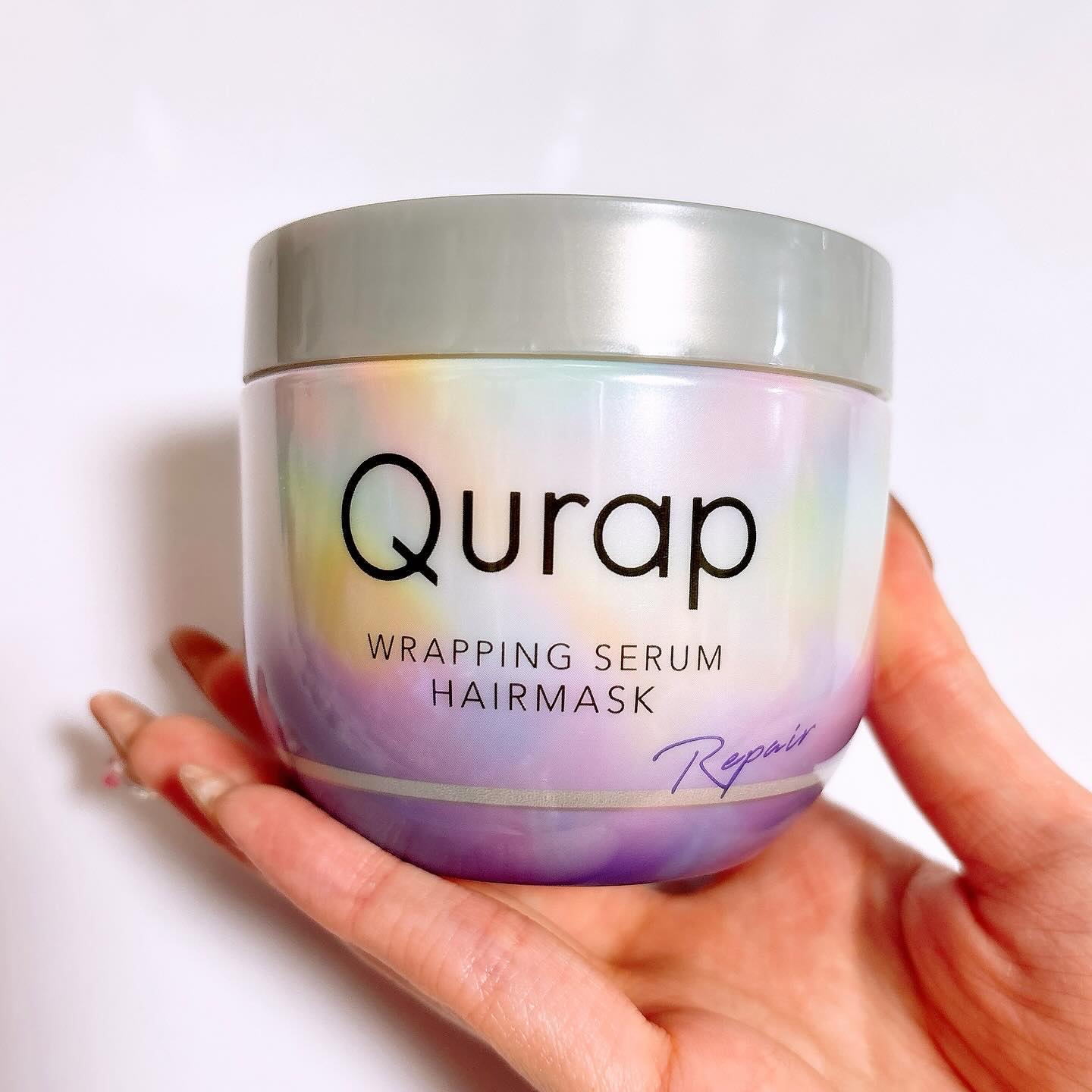 ラッピングセラムヘアマスク/Qurap/洗い流すヘアトリートメントを使ったクチコミ（3枚目）