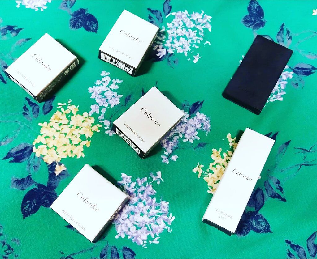 セルヴォーク ヴォランタリー アイズ 23 ライトブルー/Celvoke/単色アイシャドウを使ったクチコミ（1枚目）