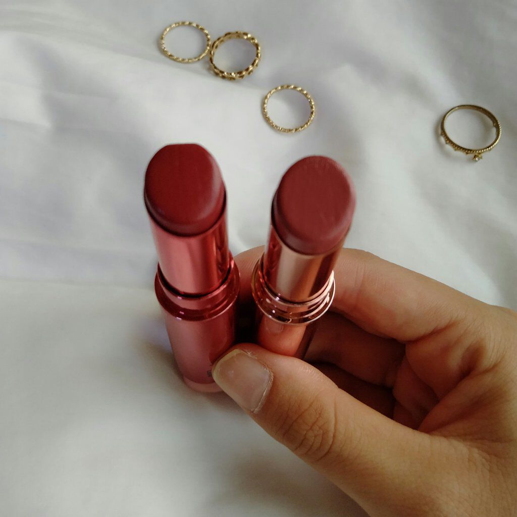 ムードグロウリップ カメリアヒル/ETUDE/口紅を使ったクチコミ（3枚目）