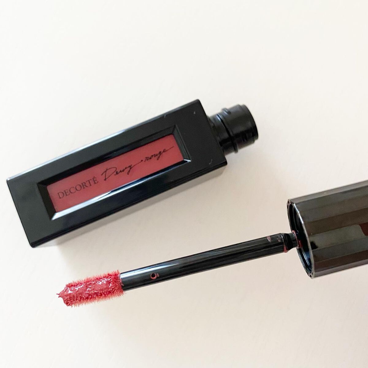 ルージュ デコルテ リキッド/DECORTÉ/口紅を使ったクチコミ(2枚目)