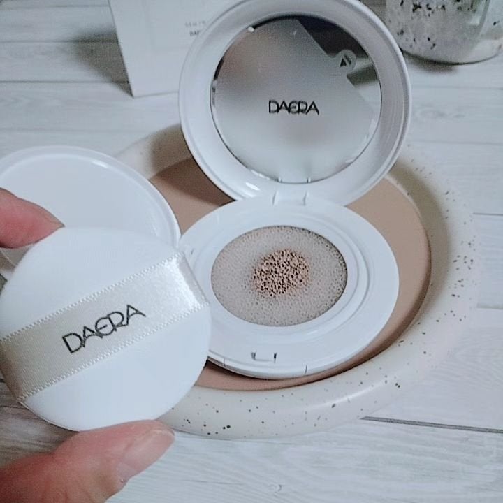 豆腐クッション/DAERA/クッションファンデーションを使ったクチコミ(5枚目)