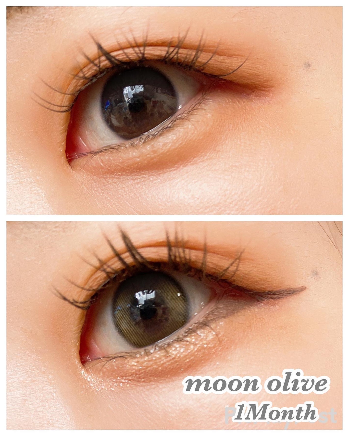 Mxxxnu 1month pure star/Mxxxnu/1ヶ月(1MONTH)カラコンを使ったクチコミ(2枚目)