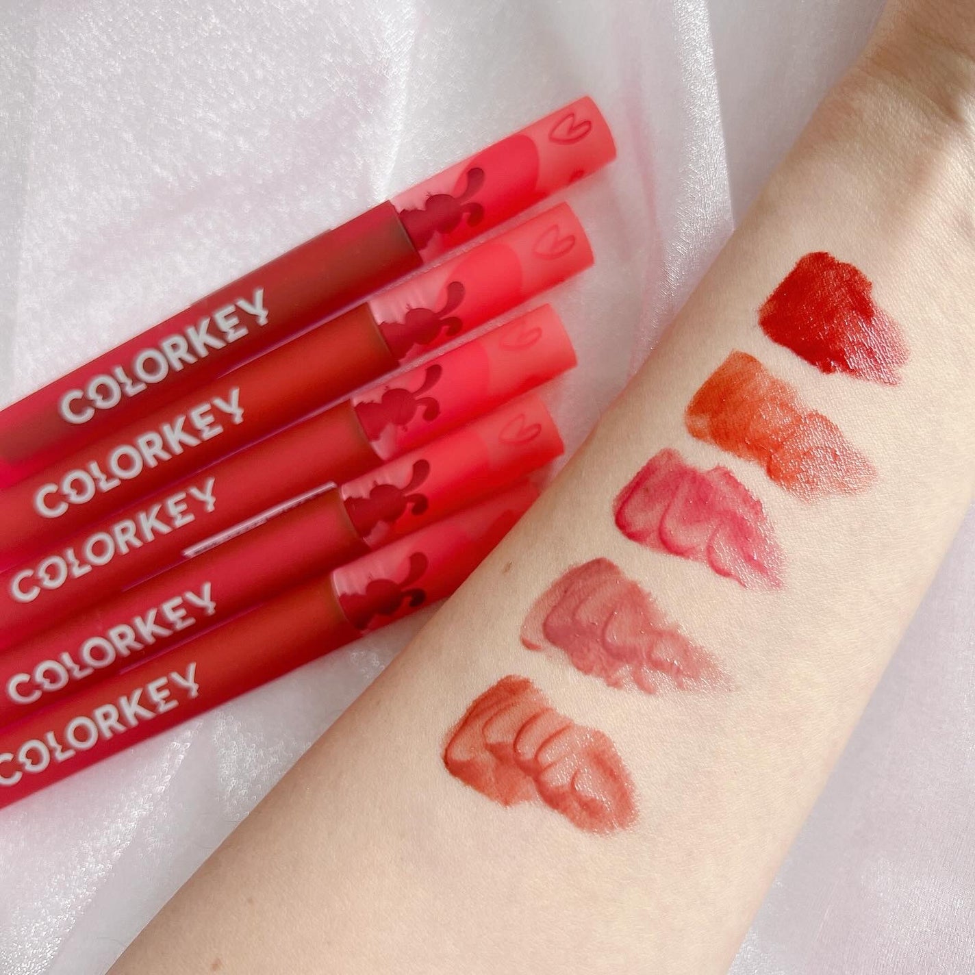 エアリーリップミラー うさぎVer./COLORKEY/口紅・グロス・リップライナー・リップケアを使ったクチコミ(4枚目)