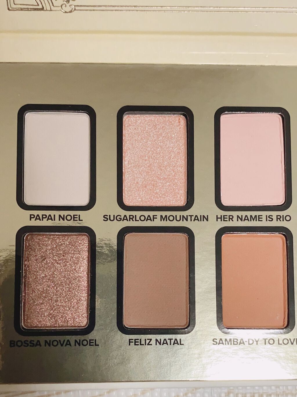 クリスマス アラウンド ザ ワールド メイクアップコレクション/Too Faced/メイクアップキットを使ったクチコミ（2枚目）