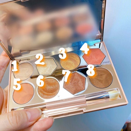 プリズム エアー アイ パレット/CLIO/アイシャドウパレットを使ったクチコミ(2枚目)