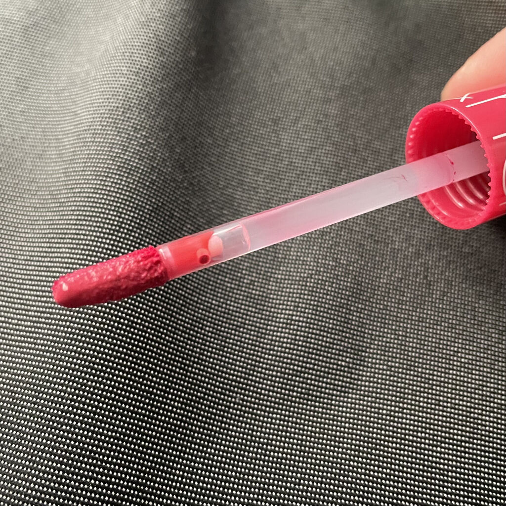 ジューシーラスティングティント 15 ファンキーメロン(FUNKY MELON)/rom&nd/リップティントを使ったクチコミ（2枚目）