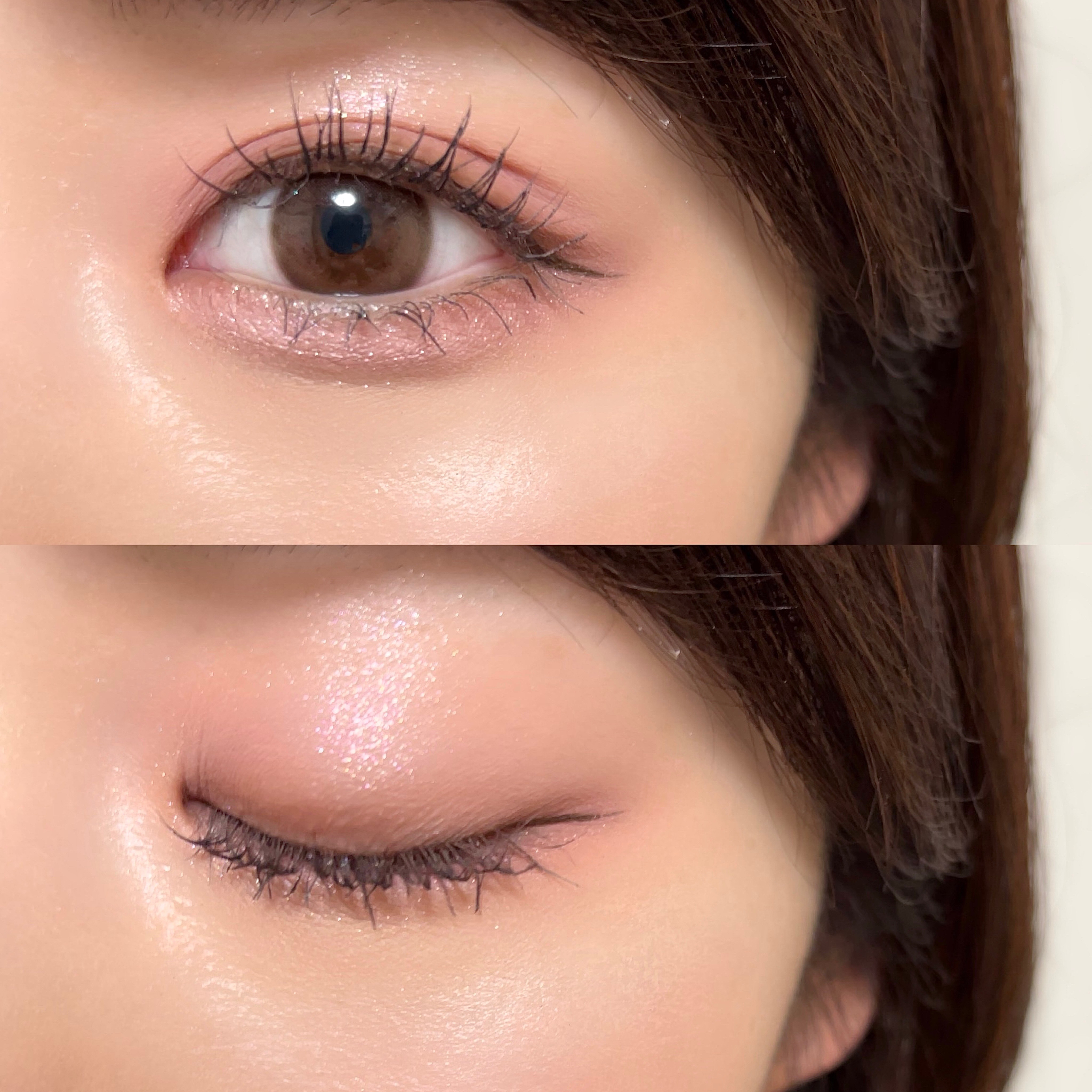 ソフトブラーリングアイパレット/wakemake/アイシャドウパレットを使ったクチコミ（2枚目）