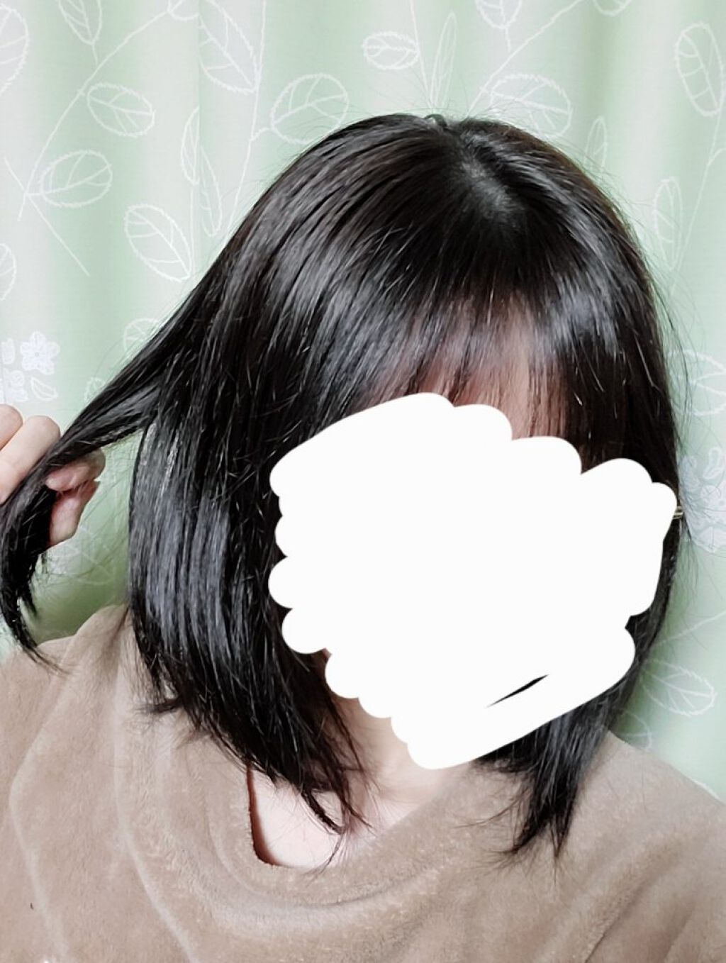 ホイップヘアカラー 髪色もどし/ビューティラボ/ヘアカラーを使ったクチコミ（2枚目）