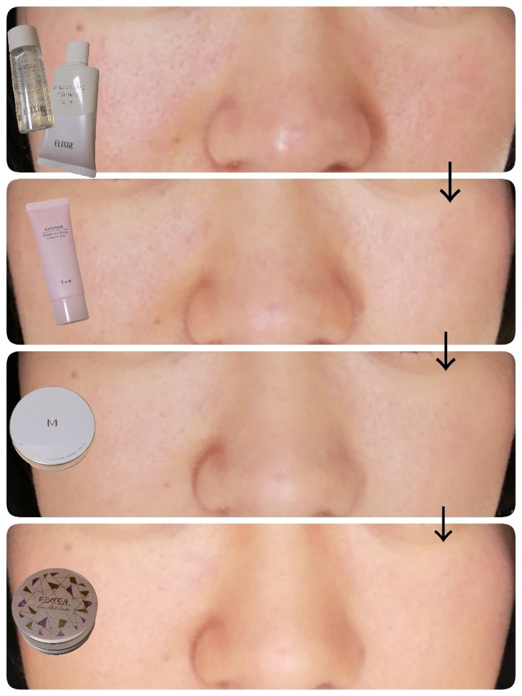 エクストラリッチパウダー/excel/ルースパウダーを使ったクチコミ（2枚目）