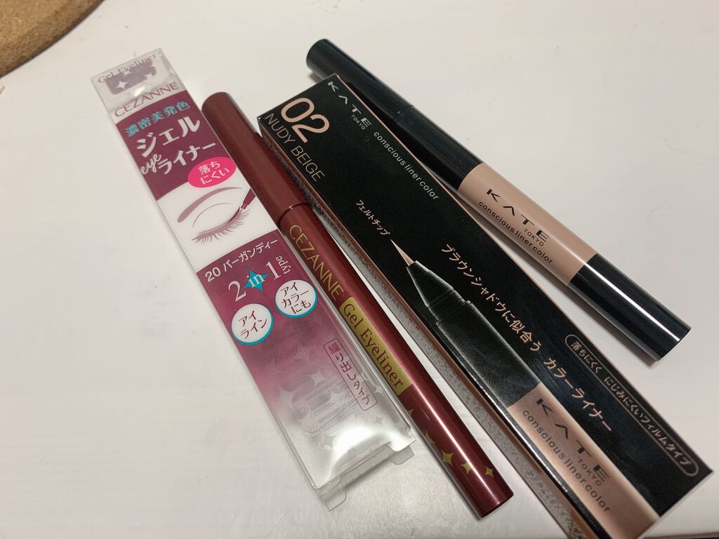 コンシャスライナーカラー/KATE/リキッドアイライナーを使ったクチコミ（3枚目）