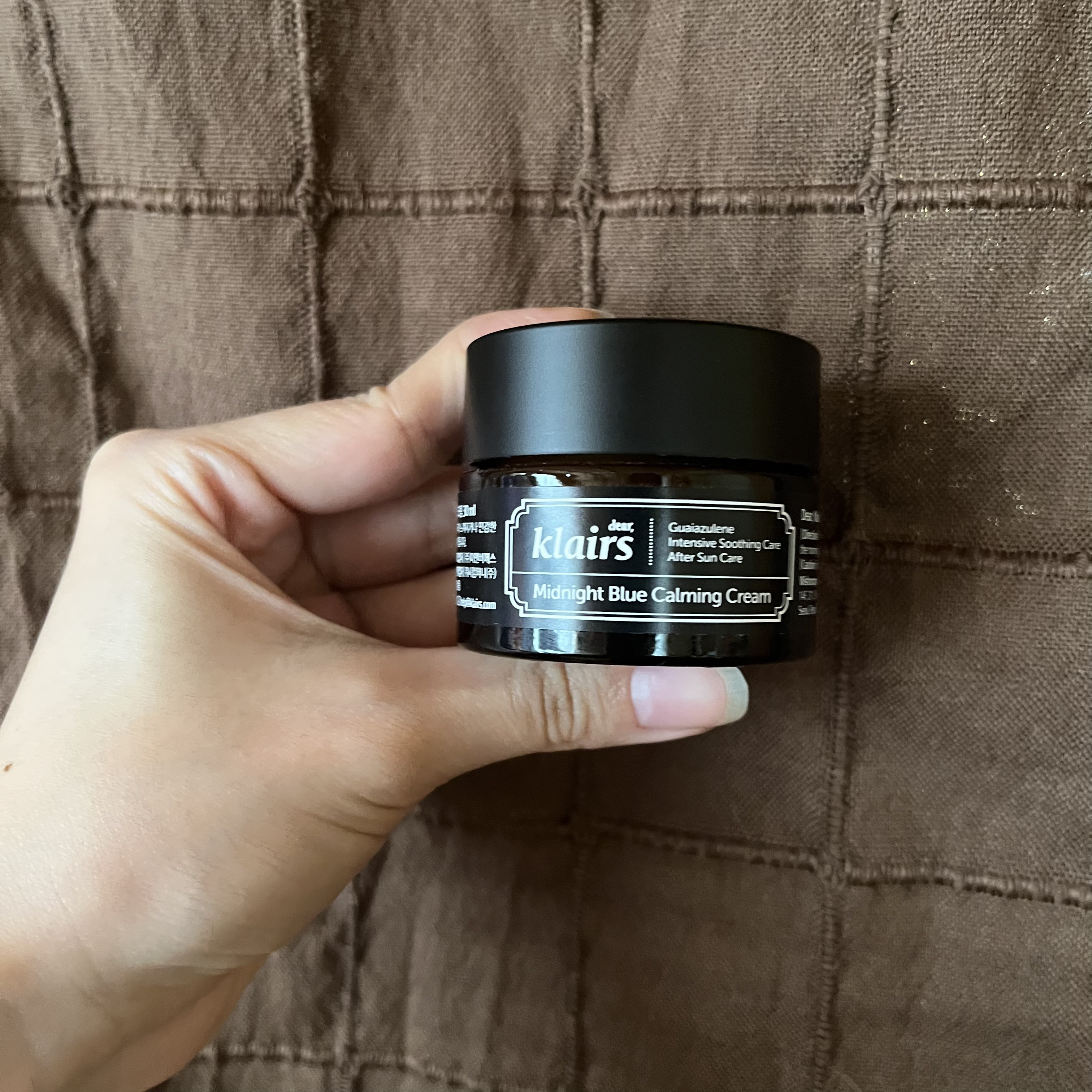 ミッドナイトブルーカーミングクリーム/Klairs/フェイスクリームを使ったクチコミ（1枚目）
