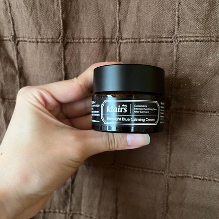 ミッドナイトブルーカーミングクリーム/Klairs/フェイスクリームを使ったクチコミ(1枚目)