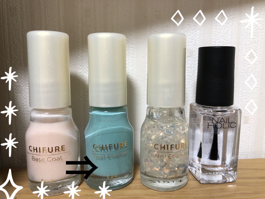 ネイル エナメル/ちふれ/マニキュアを使ったクチコミ（2枚目）