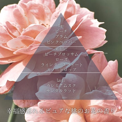 ブリスフルピーチブロッサム コフレ/Flora Notis JILL STUART/その他キットセットを使ったクチコミ(3枚目)