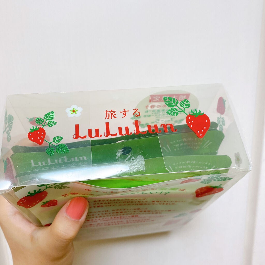 栃木ルルルン(とちおとめの香り)/ルルルン/シートマスク・パックを使ったクチコミ(3枚目)