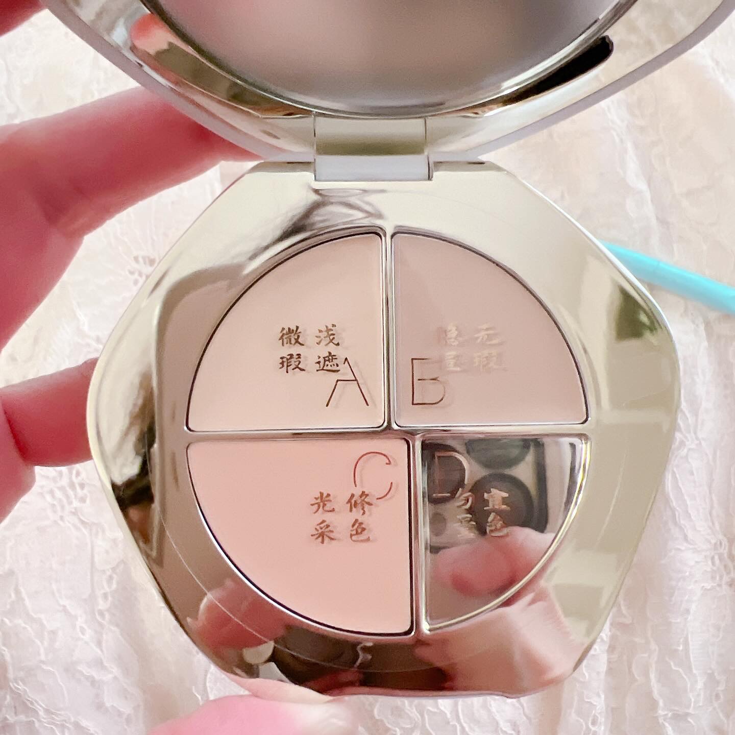 TIMAGE  クリーミーコンシーラーパレット/TIMAGE/パレットコンシーラーを使ったクチコミ（3枚目）