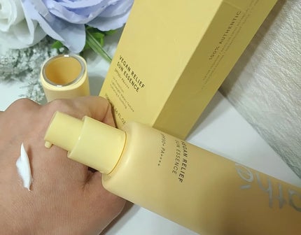 ヴィーガン リリーフ サン エッセンス /athé/日焼け止めクリームを使ったクチコミ(7枚目)