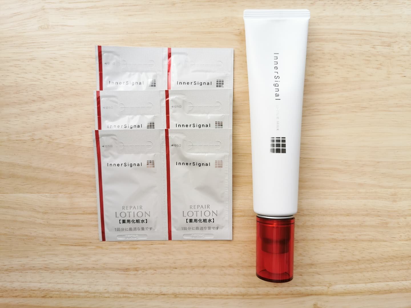 インナーシグナル リペアミルク/インナーシグナル/乳液を使ったクチコミ（2枚目）
