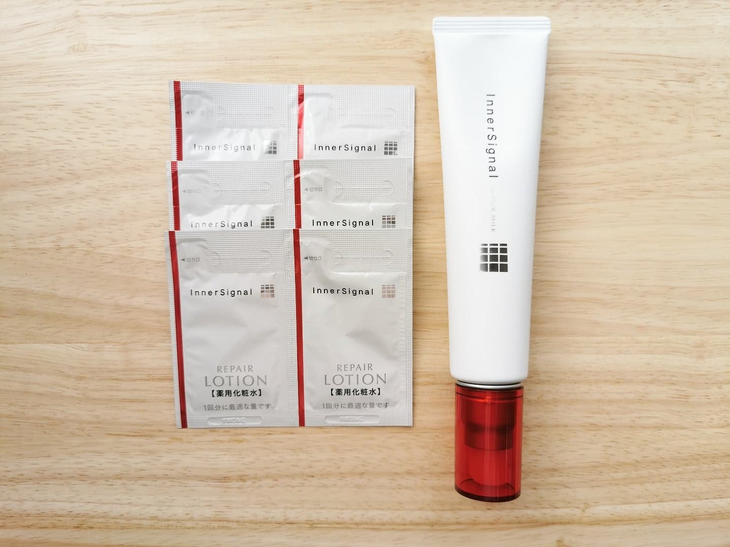 インナーシグナル リペアミルク/インナーシグナル/乳液を使ったクチコミ(2枚目)