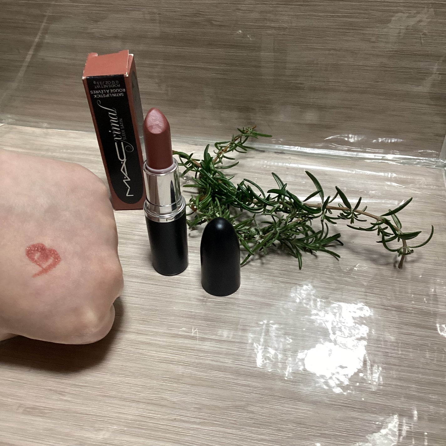 マキシマル スリーク サテン リップスティック/M・A・C/口紅を使ったクチコミ(1枚目)