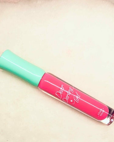 エチュードハウス
ディアダーリンソーダティント
PK002です💄💕

お値段は756円です✨

これはとても発色がよく、色はほぼパッケージ通りの明るい青みピンクです！

色持ちがとてもよく、ティッシュオ