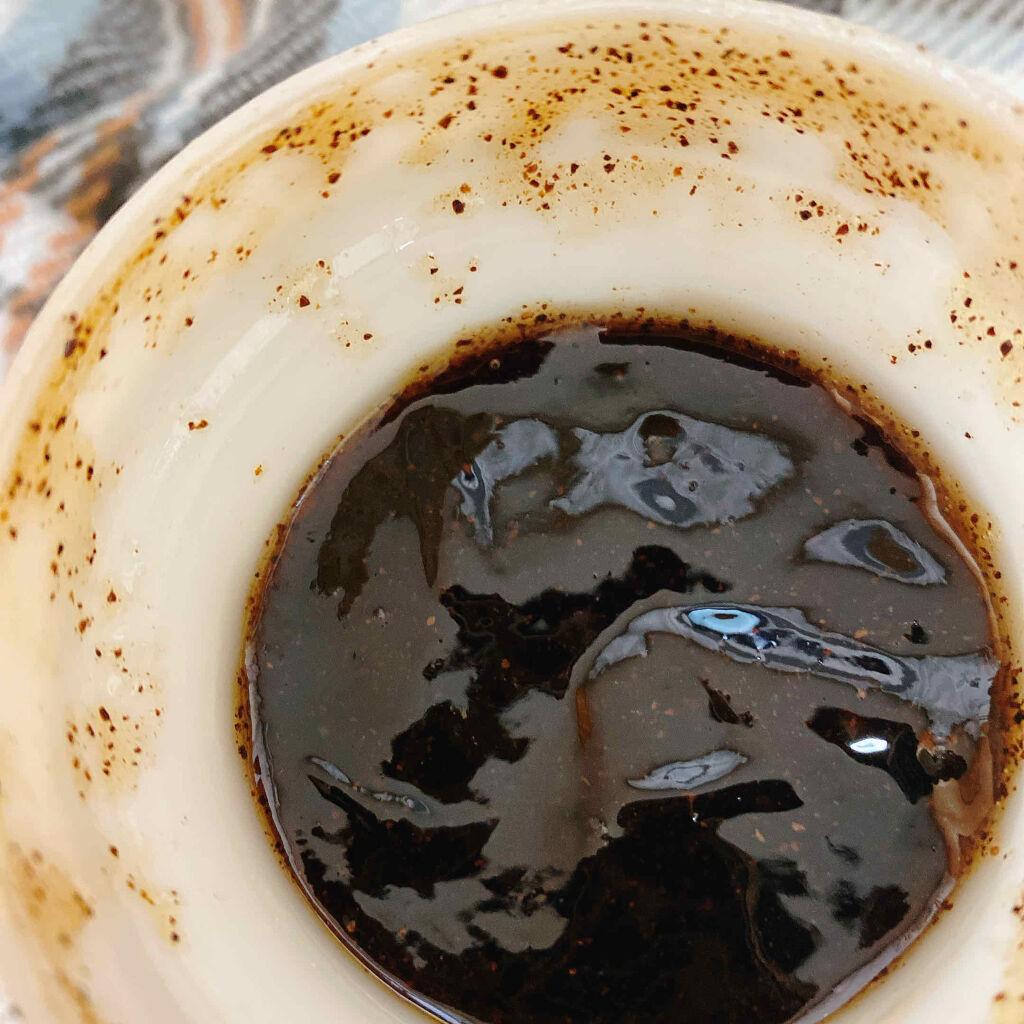 コーヒー ファーミング フェイスマスク/SKINFOOD/洗い流すパック・マスクを使ったクチコミ（2枚目）