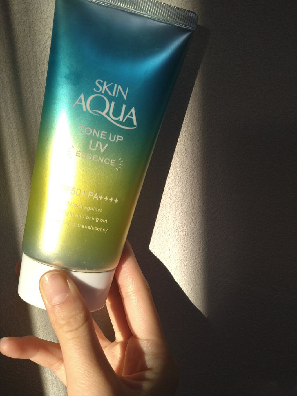 スキンアクア トーンアップUVエッセンス/スキンアクア/日焼け止めクリームを使ったクチコミ（1枚目）