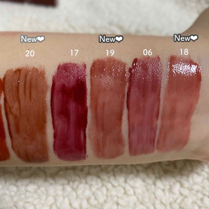 ジューシーラスティングティント/rom&nd/リップティントを使ったクチコミ(3枚目)