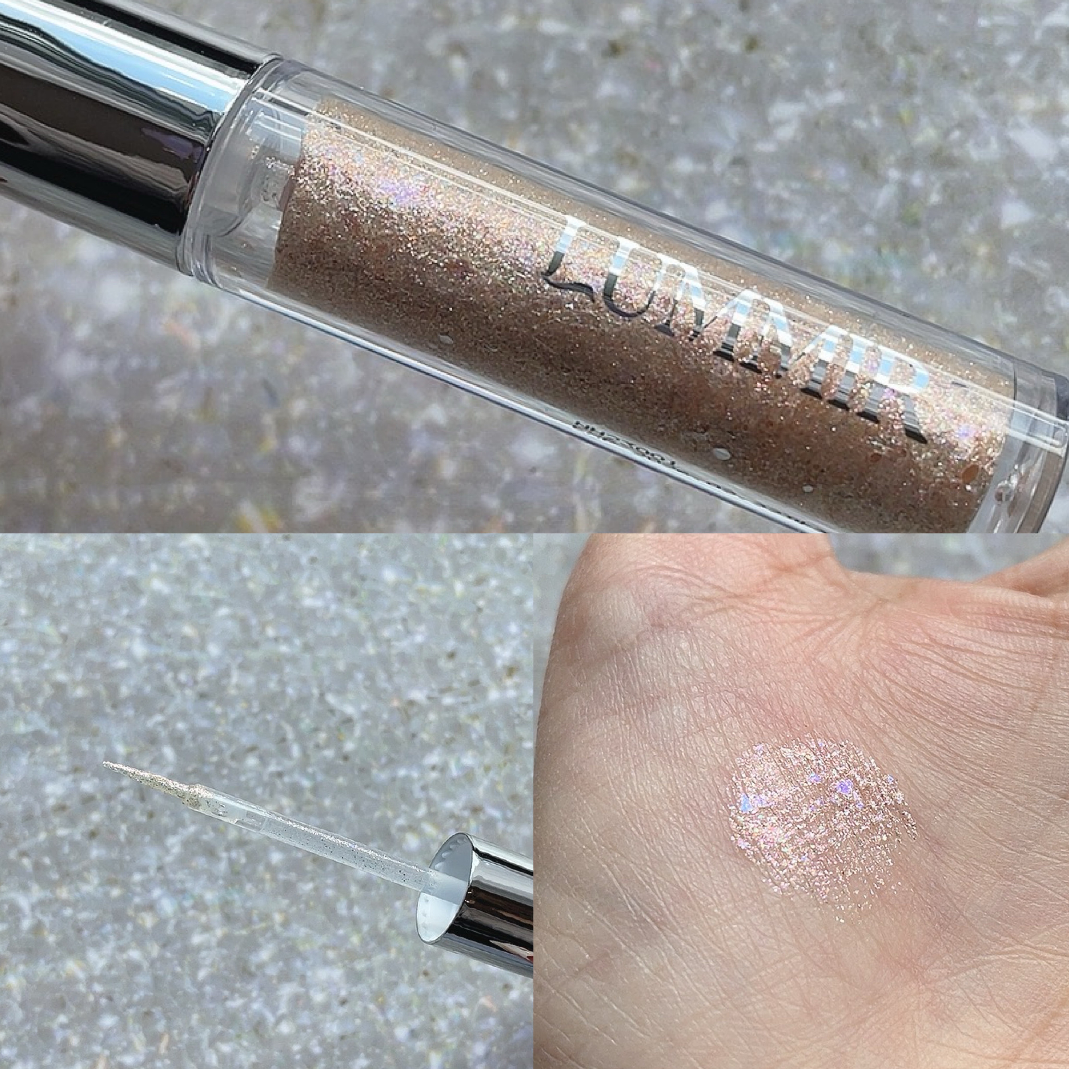 オンザステージリキッドグリッター/ルミル/グリッターを使ったクチコミ（2枚目）