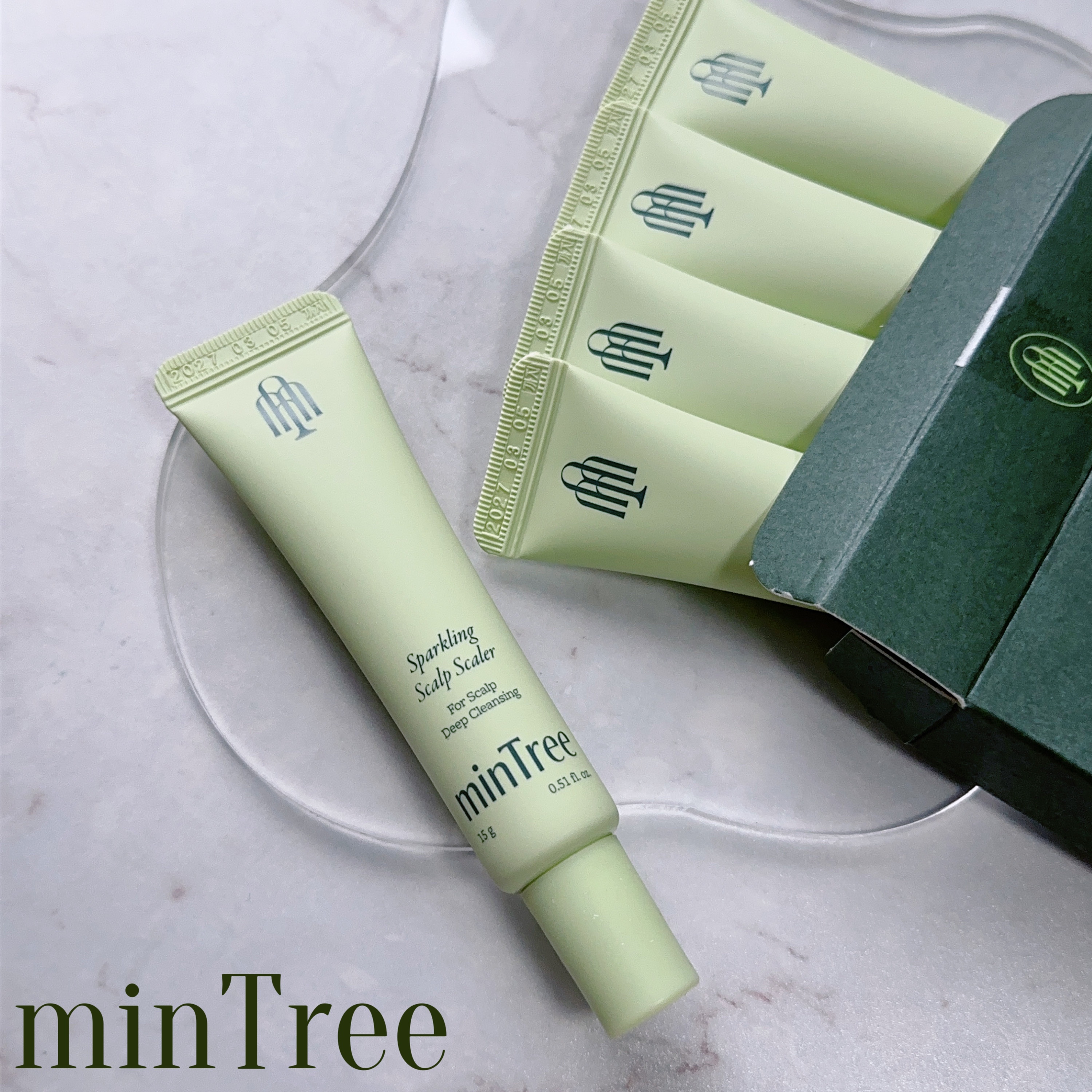 スパークリングスカルプスケーラー/ミンツリー/頭皮ケアを使ったクチコミ（1枚目）