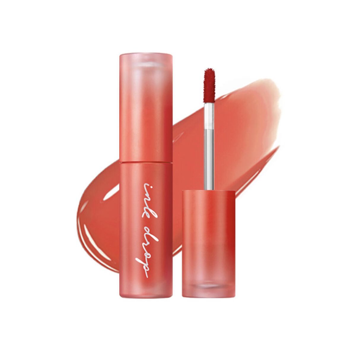 インク ムード ドロップ ティント 07 コーラルレベル/PERIPERA/リップグロスを使ったクチコミ（1枚目）